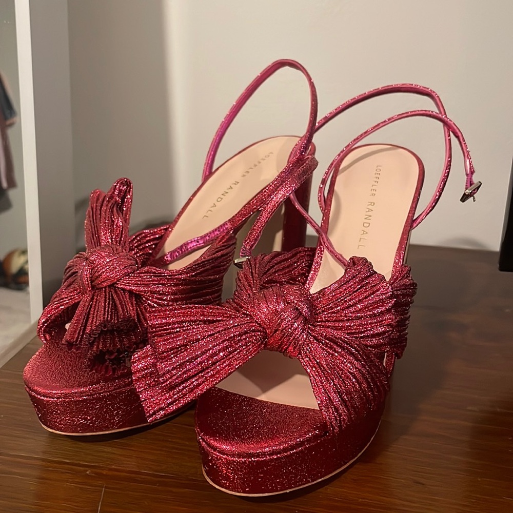 Loeffler Randall Natalia Fuchsia Pink 7 New